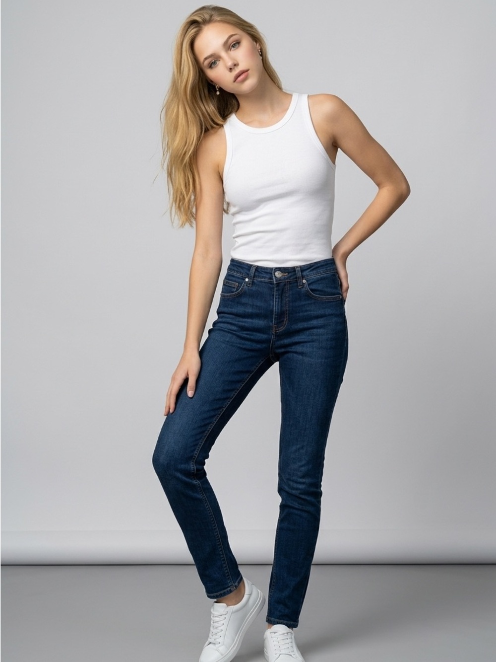 Versace Jeans Collection Dark Blue Denim Jeans